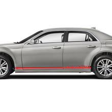 Side Doors Rocker Panel Graphics Car Vinyl Decal Sticker for Chrysler 300 3