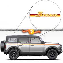 Ford Bronco Retro Design Kit Hood and Side Stripes 3