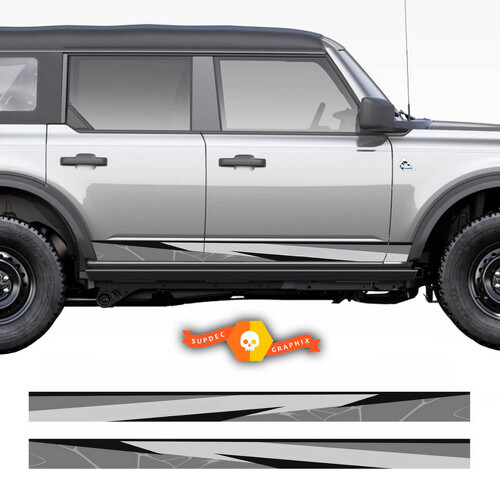 Wrap Graphics Side Vinyl Decal Sticker for Ford Bronco 2021-2026