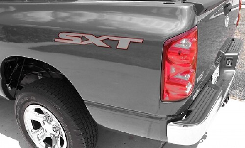 2x Vinyl Decal Stickers for Dodge Ram SXT