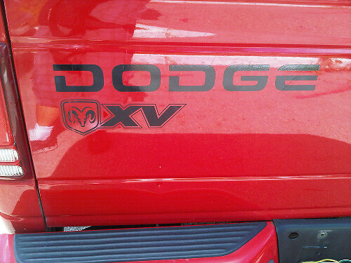 XV Vinyl Decal Stickers for Dodge Dakota Ram Truck
