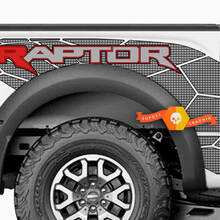 V8 Ford F-150 Raptor Side Doors Splash Graphics side decal Stickers 2