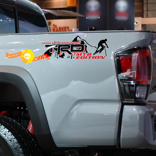 Toyota TRD MTB Edition Off Road Tacoma Tundra Decals Vinyl Sticker Decal
