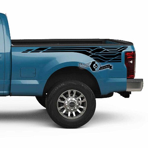 Bed Fender Decals for Musclecar Super Duty