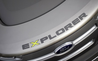 Ford Explorer America decal windshield topper window decal sticker