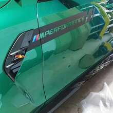 M Performance Style Side Vinyl Decal Pair for BMW M3 M4 G80 G82 G83_2