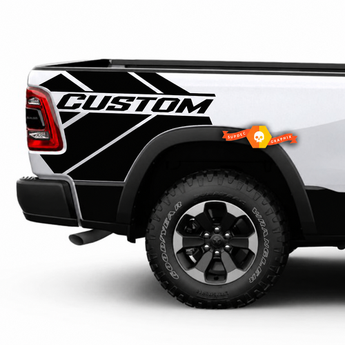 Vinyl Side Sticker Decal Truck Vehicle Graphic Pickup for Dodge Ram 1500 Warlock