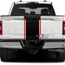 Wide Outline Stripe Hood Roof Tailgate Vinyl Decal Kit for Musclecar truck XLT STX_2