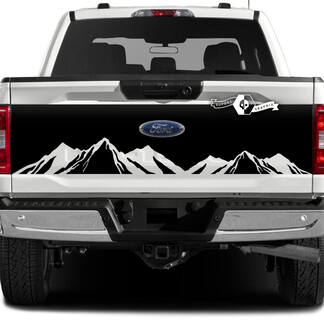 Ford F-150 XLT Tailgate Mountains Graphics Side Decals Stickers