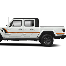Rubicon Retro Vintage 4x4 Off-Road Racing Stripe Kit Sport Off Road Vinyl Decal Sticker 2 Colors for Jeep Gladiator 3