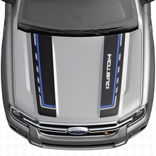 Double Custom Hood Stripes Vinyl Decal Kit for Musclecar Ranger_2