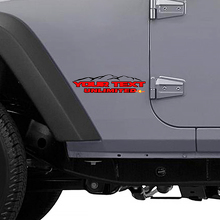 Mountains Style Side Vinyl Decal for Jeep Wrangler Unlimited 3