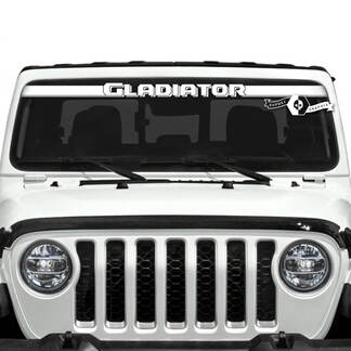 Jeep Gladiator Windshield Logo Decals Vinyl Graphics