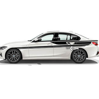 2 BMW M Performance Set Of Side Stripes For M4 F30 F31 F32 F33 F35 F36