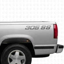 305 SS Bedside Vinyl Decal Set for Chevrolet Trucks_2