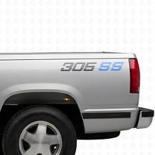 305 SS Bedside Vinyl Decal Set for Chevrolet Trucks_4