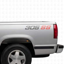 305 SS Bedside Vinyl Decal Set for Chevrolet Trucks_8