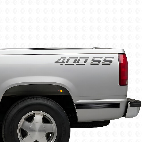 400 SS Bedside Vinyl Decal Set for Chevrolet Trucks