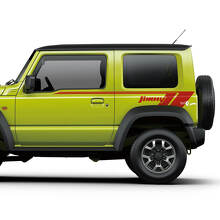 Suzuki JIMNY Side Lines graphics Doors decal Logo sticker 3
