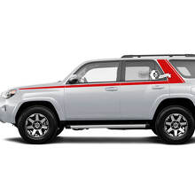 Angular Line Side Doors Vinyl Sticker Decal For Toyota 4Runner 5th Gen_2