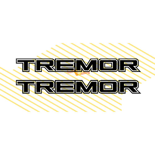 Truck Bed Tremor Decal Set for Ford Super Duty F-250 F-150 F-350