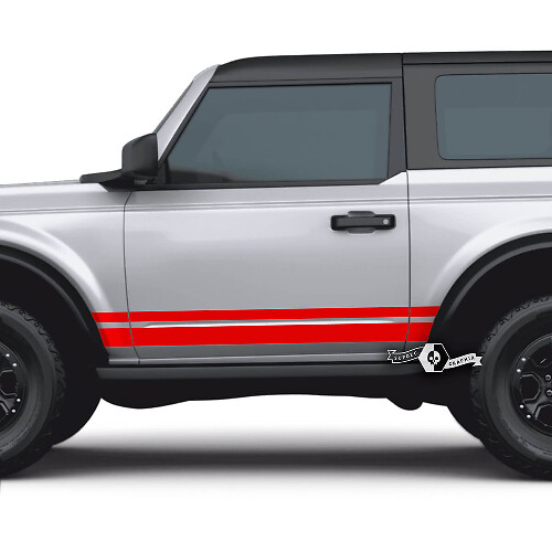 Side Door Decals for Ford Bronco