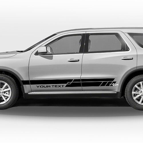 Twin Side Stripes Vinyl Decal Set for Dodge Durango