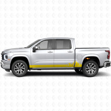 Mountain Range Door & Rocker Panel Vinyl Stripes for Chevrolet Silverado 1500 Next Generation 2027_3