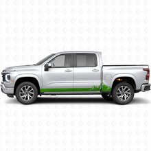 Mountain Range Door & Rocker Panel Vinyl Stripes for Chevrolet Silverado 1500 Next Generation 2027_6