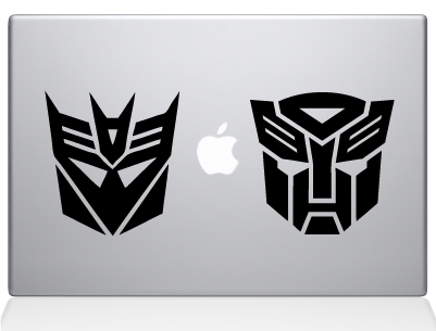 Transformers decal sticker for MacBook Laptop