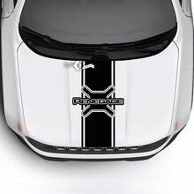 Jeep Renegade Trailhawk Sport Hood Logo Stripe Vinyl Decal Sticker  3