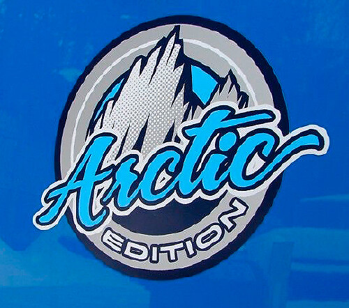 Arctic Edition Badge Emblem Vinyl Sticker Decal for Jeep Truck