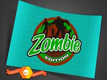 Zombie Edition Badge Emblem Vinyl Sticker Decal for Jeep Truck 2
