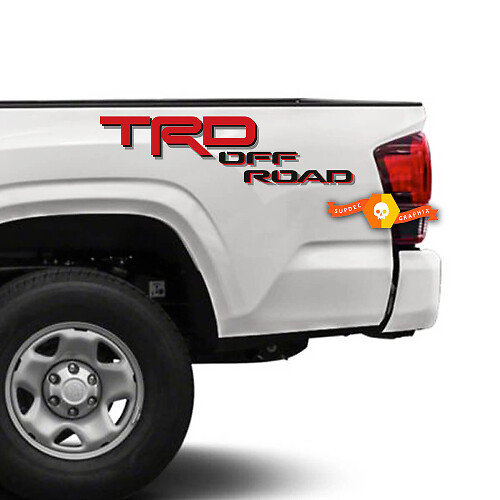 TRD Off Road Bedside Vinyl Decal Sticker for Toyota Tacoma