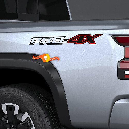 PRO-4X Side Vinyl Decals for Nissan Frontier