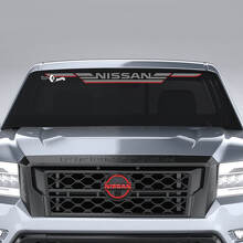 Nissan Windshield Vinyl Decal For Nissan Frontier _2