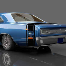 Super Bee Rear Side Tail Band Stripe Vinyl Decal for Dodge 1969_2
