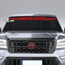 Windshield Nissan Logo Frontier Vinyl Stickers Decals Graphics 3