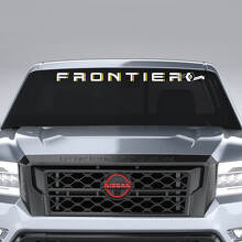 Windshield Nissan Logo Frontier Vinyl Stickers Decals Graphics 2 Colors 2