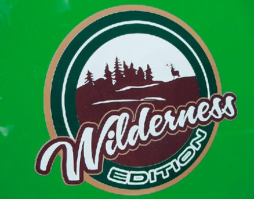 Wilderness Edition Badge Emblem Vinyl Sticker Decal for Jeep ATV Offroad