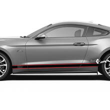 Rocker Panel Stripes for Ford Mustang Mach1 Mach 1 Shelby GT500 GT350 2 Colors 2