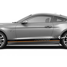 Racing Style Stripes Side Vinyl Decal Kit for Musclecar Musclecarmodel Mach 1_2