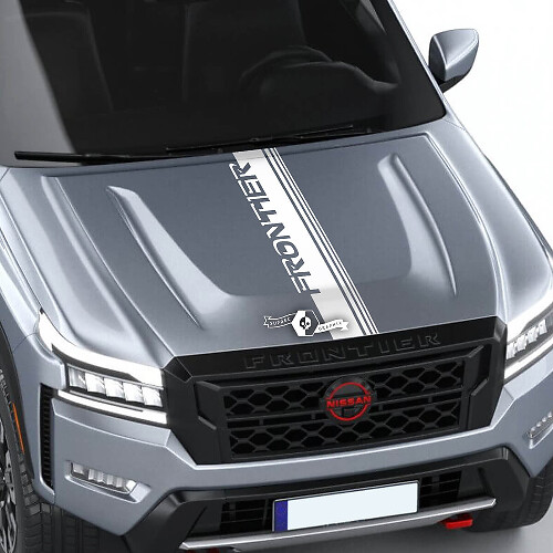 Nissan Frontier S SV Pro-4x Hood Decal Stripe Vinyl Logo Graphic Decals Sticker 1