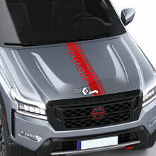 Nissan Frontier S SV Pro-4x Hood Decal Stripe Vinyl Logo Graphic Decals Sticker 3