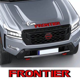 Nissan Frontier S SV Pro-4x Hood Decal Vinyl Logo Graphic Decals Sticker 2 Colors