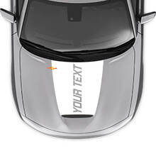 Custom Text Blackoot Hood Vinyl Decal for Dodge Charger 2015-2024_2