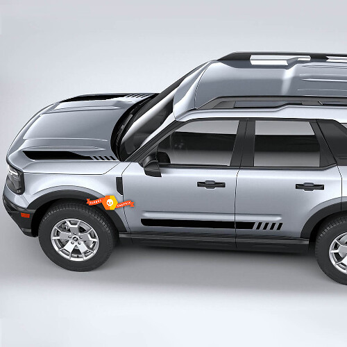 Hood and Side Stripes Kit for Ford Bronco Sport First Edition