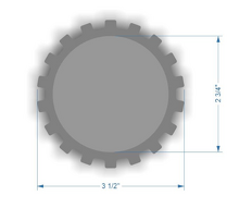 Sasquatch Rated 4x4 Aluminum Gear Badge Emblem for Jeep _2