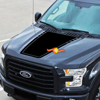 Hood Ford F-150 F150 Outline Wrap Vinyl Graphics Decal Sticker