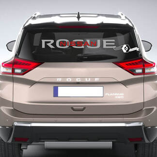 Rear Window Decal for Nissan Rogue Vinyl Sticker Graphic 2 Colors 1